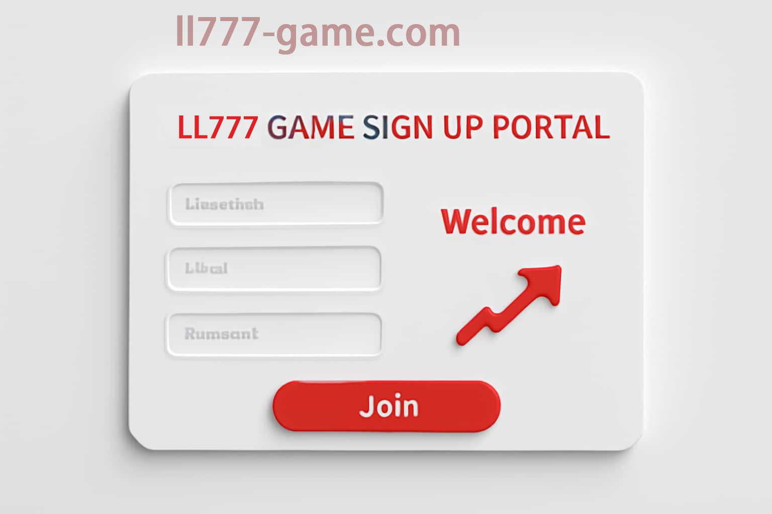 LL777 secure sign-up checklist and account form